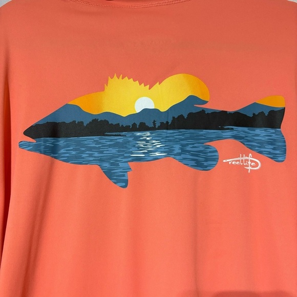 BOGO Reel Life Men's Sun Defender Long Sleeve UV Tee in Size XL NWOT - Picture 2 of 5